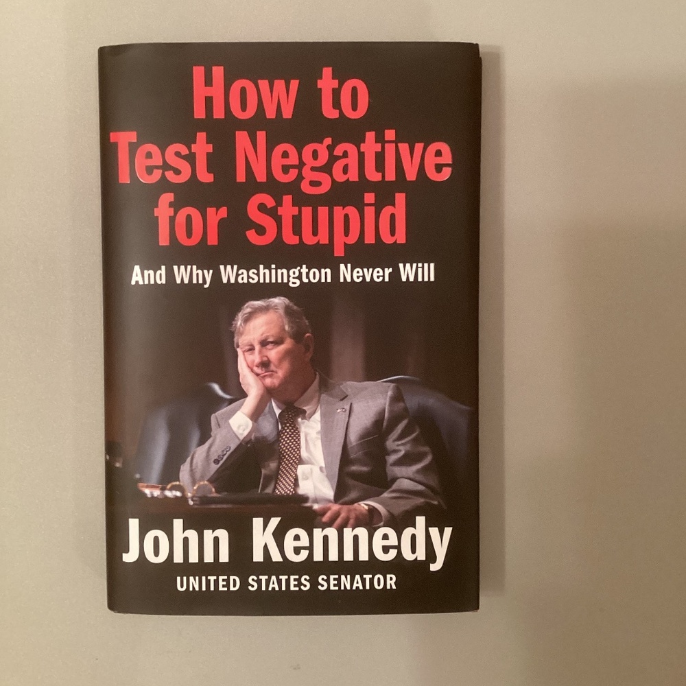 How to Test Negative for Stupid hardcover book